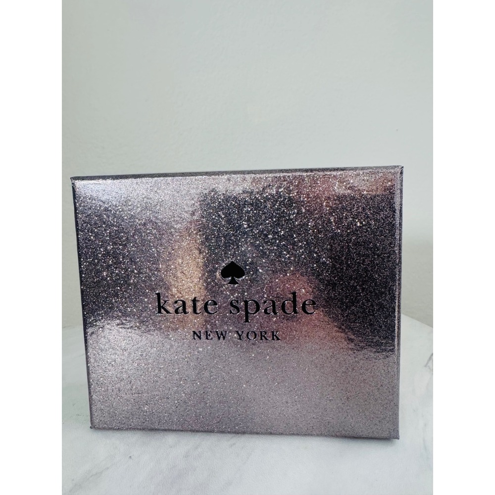 Kate Spade Kenzie Card‎ Case, Slim Chic, Designer, Black Leather, NWT - Picture 4 of 12
